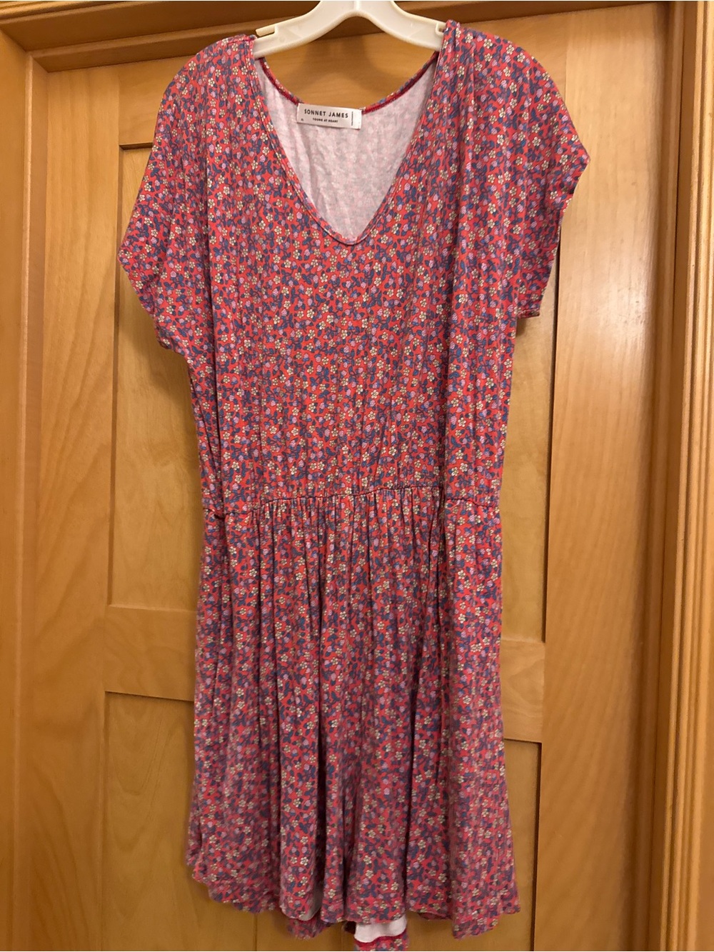 Women’s Sonnet James floral romper size XL